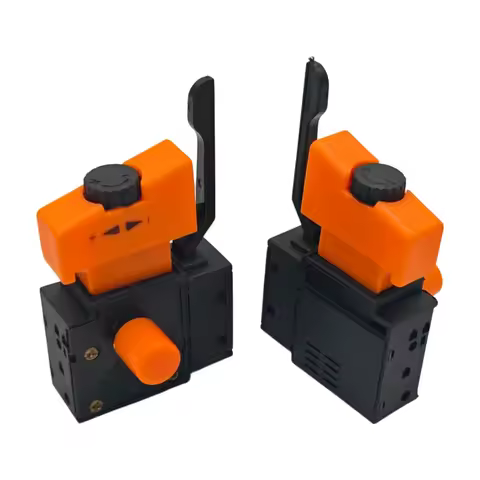 Electric Drill 5E4 Lock On Speed Control Trigger Switch AC 250V 6A FA2-6/1BEK
