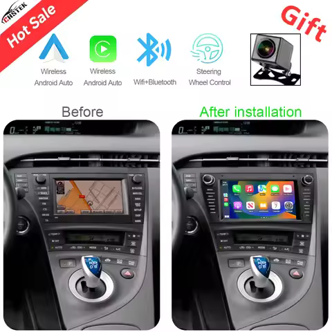 CHSTEK Android Car Radio For Toyota Prius 3 XW30 2009-2017 LHD Carplay OEM Stereo Multimedia Player 