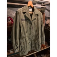Vintage 1977 French Army M64 Field Jacket | Authentic Military Year 1977