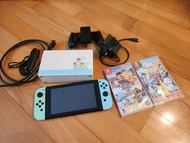 Switch動森版行貨連兩隻games