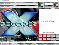 Xdecoder โปรแกรมปิดโค๊ด NISSAN FORD MAZDA พร้อมแฟลชไดร์ฟ