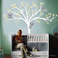 Fashion Wall Stickers Foreign Trade Tree Wallpaper Large Size Koala Creative Baby Room Carved Manufa