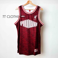 NBA Basketball Jersey YNWA Liverp00l x Lebron James #6 Singlet Jersi RETRO baju shirt men lelaki