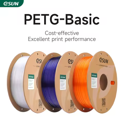 eSUN Basic PETG 3D Filament 1.75mm 1KG 2.2LBS High Toughness 3D Printer Filaments PETG Basic For Bam