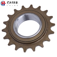 CHINK Single Speed Freewheel, Steel Easy Installation Bike Freewheel, Durable 18 Teeth 7.8cm Diamete