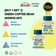 [Buy 1 Get 1] 21st Century Green Coffee Bean Extract 6,000Mg, 60 Capsules, Freeze Dried