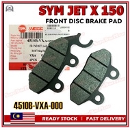 SYM JET X 150 - 100% Original SYM FRONT Disc Brake Pad / Brake Pad Depan - [4510B-VXA-000]