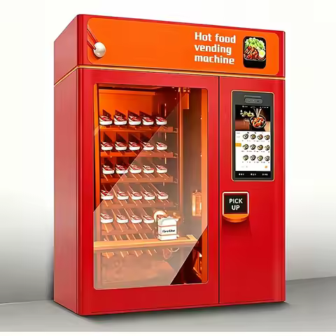 FL Customized Wholesale Hot Sale Combo Hot Food Vending Machine with Touch Screen