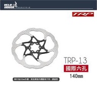 ★飛輪單車★ TRP TRP-13國際六孔式碟盤(140mm)[03000643]