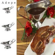 [Adepe] Gravy Boat Steak Sauce Pourer Cup Dressing Boat Pepper Sauce Utensils 3oz/5oz/8oz