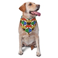 Tomorrowland Party Pet Triangle Bibs Dogs Cats Scarf Neck Decoration Thin Electronic Dance Festival 
