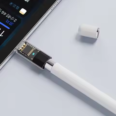 For Apple Pencil Apple First Generation Stylus Charging Adapter Supports BT Connection+Charging For 