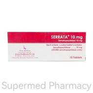 Serrata 10mg (Serratiopeptidase 10mg)