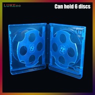 LUKEee CD Case CD Storage Box 1Pc Blu-ray Replacement Game Cases Protective Box For PS4 PS5 CD DVD D