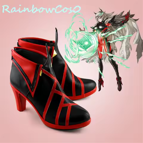 Fire Emblem Heroes Cipher Cosplay Shoes Boots Game Anime Halloween RainbowCos0