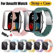 Candy Plastic Strap+Case For Amazfit Bip 3 pro Case Amazfit GTS 2/GTS 2e/Amazfit GTS 3 / Amazfit GTS