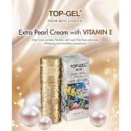 Topgel Cream Top Gel Extra Pearl Cream with Vitamin E 12g 12 grams each Topgel Extra Pearl Facial Cr