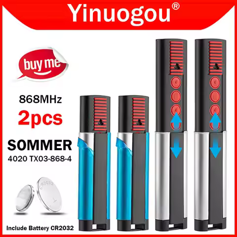 SOMMER 868 4020 TX03-868-4 4026 TX03-868-2 4031 TX08-868-4 4025 4035 TX02-868-2 4021 4011 Garage Doo