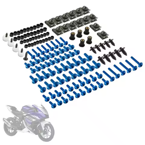 Complete Fairing Bolt Nut Screw Kit Fairing Bolt Screws For Yamaha TDM 850 900/A TMAX 500/530 SX/DX 