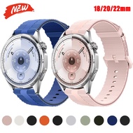 18mm 20mm 22mm Line silicone strap For Huawei Watch GT7 GT6 GT5 GT4 41mm 46mm sport band For Samsung