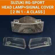 SUZUKI RG SPORT [ 2 IN 1 - A CLASS ] HEAD LAMP + SIGNAL COVER SET