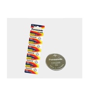 Panasonic lithium 3V battery, Panasonic CR1220 battery, price per board, 5 pcs