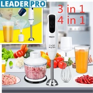 600W 4 in 1 Electric Blender Immersion Hand Stick Blender Mixer Vegetable Meat Grinder Whisk Juicer