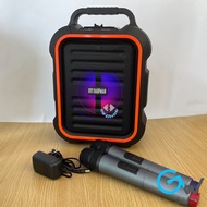 HARPMAN X50 Portable Speaker With Handheld Microphone / Bluetooth / USB / LED