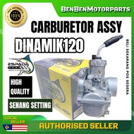 MODENAS DINAMIK 120 CARBURETOR ESPADA CARBURATOR SENANG SETTING MIKUNI HIGH QUALITY