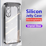 For Samsung Galaxy S25 Edge 6.7 inch SM-S937U S937B S9370 Flexible Soft Silicone Edge Plating Jelly 