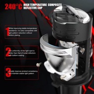 SEHVN New H4 LED Lens Fisheye Lamp Headlight Bulb Universal Lens Super Bright LED Light Apply For Ca