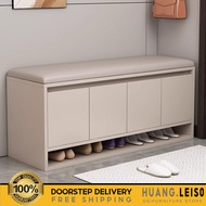 Shoe Bench Spot Household Breathable Anti-cat Scratch Thickened Shoe Bench Corridor 100cm Khaki Mult