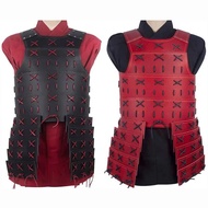Medieval Ronin Samurai PU Leather Body Chest Armor Viking Knight Ninja Cosplay Costume Cuirass Steam