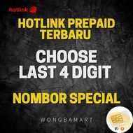 HOTLINK Prepaid Vip Number Choose Last 4 digit nice number prepaid hotlink Simcard Maxis Prepaid