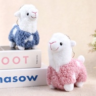 Cute Alpaca Pendant Plush Toy Small Size Alpaca Doll Doll Bag Pendant Gift Lamb Doll