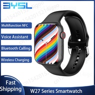 ❈✘✌ IWO W27 Pro/MAX Series 7 NFC Smart Watch AI Voice Bluetooth Call Wireless Charging Smartwatch Men Full Touch Screen PK DT7 MAX