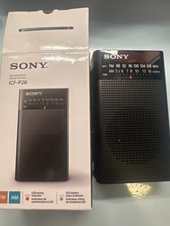 SONY ICF-P26 FM/AM 收音機