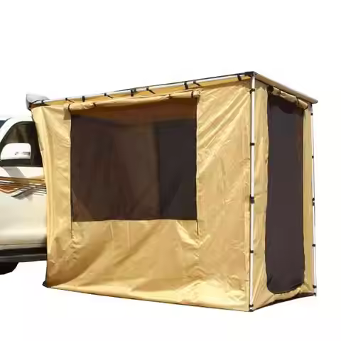 Car Roof Side Awning Outdoor Camping Car Camping Outdoor Tent Side Awning RV Awning Annex Room Tent 