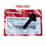 6X28 Honda screw shared by many car models _(93404-060-726).H831