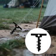 SIMULR Tent Pegs, Plastic Multifunctional Camping Tent Stand,  Windproof Portable Hiking Tent Pins T