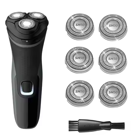 6pcs Electronic Shaver Head Replacement Blades For Norelco SH30 SH50 SH70 SH90 52 Series 1000 2000 S