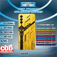 Garskin's Skin Protector Samsung M35, F55, C55, M55, F15, A55, A35, M15, M14 4G Motif 26-30 Can Requ