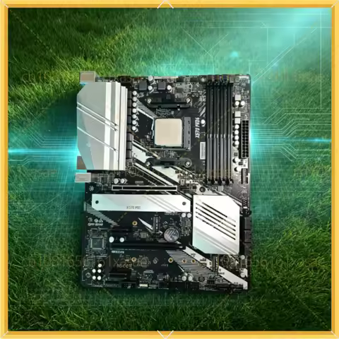 For ASRock X570 PRO4 AM4 ATX Motherboard X570 4×DDR4 Max 128GB PCIe4.0 M.2 HDMI Support Ryzen 3600X 