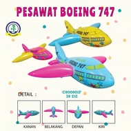 Children's inflatable toy boeing 747 airplane