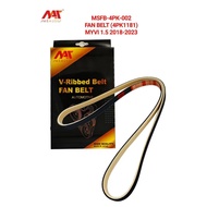 MEAUSU FAN BELT MSFB-4PK-002 4PK1181  Model: PERODUA MYVI D20N 1.5 2018-2023