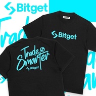 Crypto T-Shirt "Bitget Trader Smarter" - Bitget Exchange/Cryptocurrency