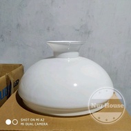 kap lampu gantung kaca lampu gantung kerek ukuran 28