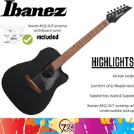 Ibanez Guitar Ibanez ALT20-WK ALTSTAR Series Acoustic Electric Guitar Weathered Black 724ROCKS