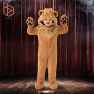 [Blesiya] Kids Lion Costume Animal Costume Decorative Reusable Comfortable Cute Cartoon