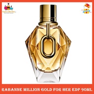 💯% Rabanne Million Gold For Her EDP 90ml Perfume for Women